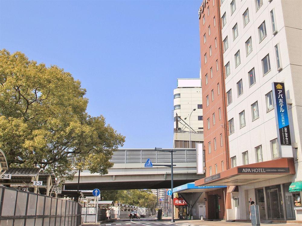 Hiroshima Ekimae Green Hotel Exterior foto