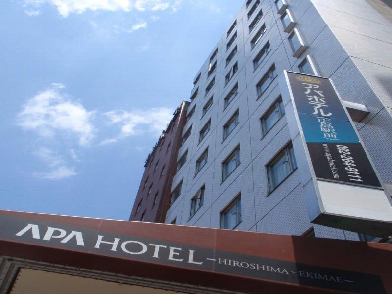 Hiroshima Ekimae Green Hotel Exterior foto